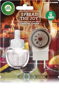 Air Wick Spread the Joy Fireside Cheer ambientador eléctrico 19 ml con recarga