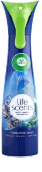 Air Wick Life Scents Turquoise Oasis spray para el hogar 210 ml