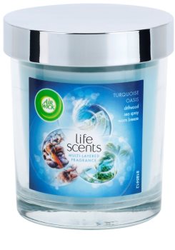 Air Wick Life Scents Turquoise Oasis vela perfumado 141 g