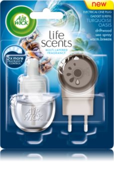 Air Wick Life Scents Turquoise Oasis ambientador eléctrico 19 ml con recarga