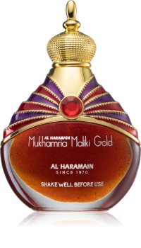 Al Haramain Mukhamria Maliki Gold perfumed oil Unisex