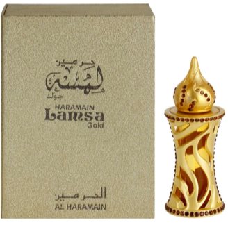 Al Haramain Lamsa Gold huile parfumée mixte