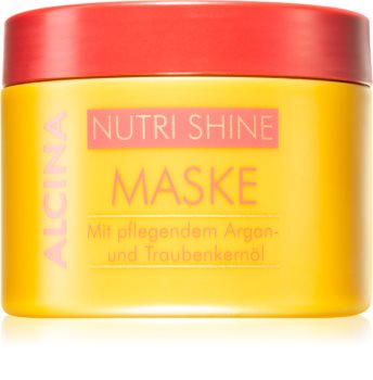 Alcina Nutri Shine vyživující maska na vlasy s arganovým olejem