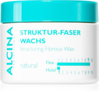 Alcina Structuring Fibrous Wax Natural plaukų formavimo vaškas natūraliai išvaizdai