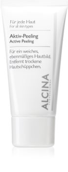 Alcina For All Skin Types aktivní peeling pro jemnou a vyhlazenou pleť