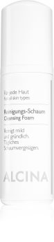 Alcina For All Skin Types spuma de curatat cu Panthenol