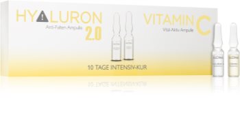 Alcina Hyaluron 2.0 + Vitamin C Regenererende hudserum I ampuller