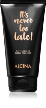 Alcina It's never too late! пена для тела против старения кожи