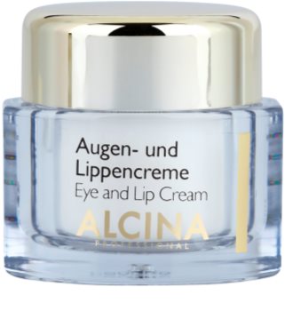 Alcina Effective Care крем за очи и устни с изглаждащ ефект