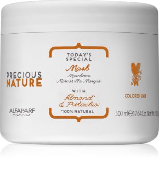 Alfaparf Milano Precious Nature Almond & Pistachio masca pentru protecția culorii