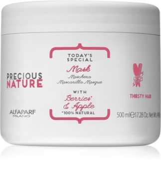 Alfaparf Milano Precious Nature Berries & Apple nährende Maske für trockenes Haar