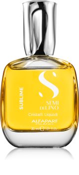 Alfaparf Milano Semi di Lino Sublime Cristalli spray pentru păr pentru un par stralucitor si catifelat