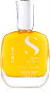 Alfaparf Milano Semi di Lino Sublime Cristalli óleo para cabelo brilhante e macio