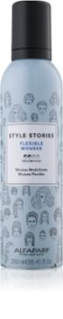 Alfaparf Milano Style Stories The Range Pre-Styling Styling Mousse Medium Fixatie