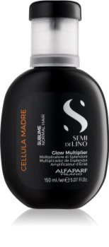 Alfaparf Milano Semi di Lino Sublime Glow Multiplier concentrat pentru păr cu vitamine