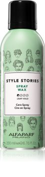 Alfaparf Milano Style Stories Spray Wax ceara de par Spray