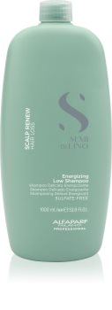 Alfaparf Milano Semi Di Lino Scalp Renew Energisoiva Hiustenpesuaine Hennoille, Oheneville ja Hauraille Hiuksille