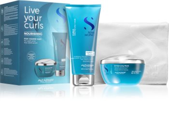 Alfaparf Milano Semi Di Lino Curls poklon set (za kovrčavu kosu)