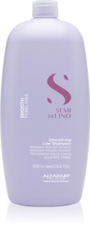 Alfaparf Milano Semi di Lino Smooth uhlazující šampon pro nepoddajné a krepatějící se vlasy