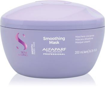 Alfaparf Milano Semi di Lino Smooth maska za glajenje las za neobvladljive lase