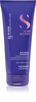 Alfaparf Milano Semi di Lino Blonde balsam de par violet pentru parul blond cu suvite