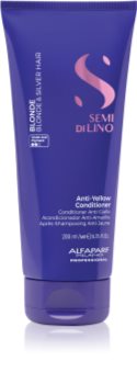Alfaparf Milano Semi di Lino Blonde Paarse Conditioner  voor Blond en Highlighted Haar