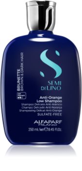 Alfaparf Milano Semi di Lino Brunette Tonējošs šampūns vara krāsas toņu neitralizēšanai