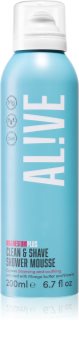 AL!VE Magnesium Plus Clean & Shave sprchová pěna na holení