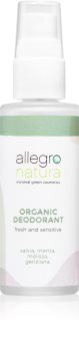 Allegro Natura Organic erfrischendes Deodorant-Spray