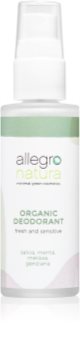 Allegro Natura Organic освежающий дезодорант-спрей