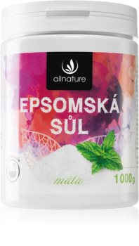 Allnature Epsom salt Mint соль для ванны