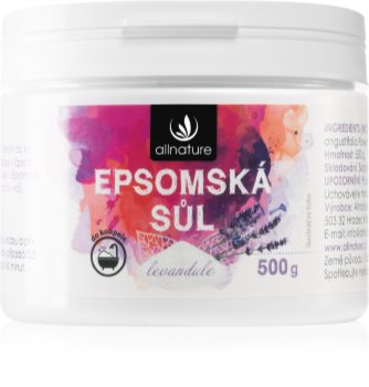 Allnature Epsom salt Lavender fürdősó