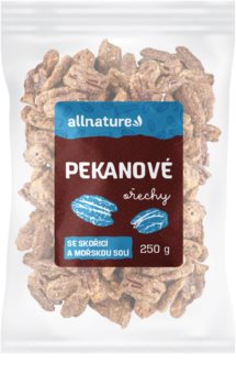 Allnature Pekanové ořechy se skořicí a mořskou solí ořechy