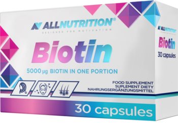 Allnutrition Biotin suplement diety na poprawę stanu skóry i włosów