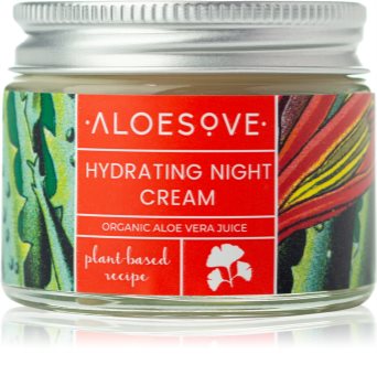 Aloesove Face Care feuchtigkeitsspendende Nachtcreme für das Gesicht