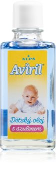 Alpa Aviril Baby oil with azulene sanftes Öl für Kinder für empfindliche Oberhaut