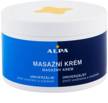 Alpa Massage masážní krém