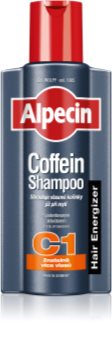 Alpecin Hair Energizer Coffein Shampoo C1 σαμπουάν καφεϊνης για άντρες διέγερση ανάπτυξης μαλλιών