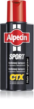 Alpecin Sport CTX shampoo alla caffeina anti caduta dei capelli in caso di dispendio straordinario di energia