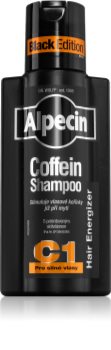 Alpecin Coffein Shampoo C1 Black Edition σαμπουάν καφεϊνης για άντρες διέγερση ανάπτυξης μαλλιών