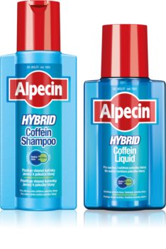 Alpecin Hybrid set per stimolare la crescita e rinforzare i capelli dalle radici