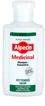 Alpecin Medicinal Keskitetty Hiustenpesuaine Rasvoittuville Hiuksille Ja Päänahalle