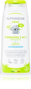 Alphanova Baby Bio šampon in gel za prhanje 2v1 za otroke od rojstva