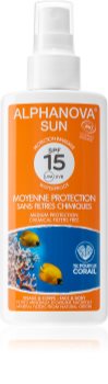 Alphanova Sun spray abbronzante SPF 15