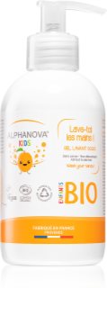 Alphanova Kids Bio sabão liquido para mãos para crianças