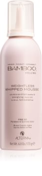 Alterna Bamboo Volume mousse légère oxygénante pour des cheveux volumisés dès la racine