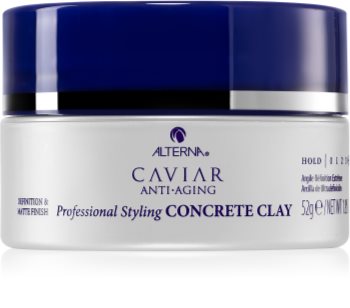 Alterna Caviar Anti-Aging mat glina za oblikovanje las z ekstra močnim utrjevanjem