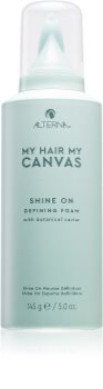 Alterna My Hair My Canvas Shine On Luxury Volumising Mousse for Definition and Shape