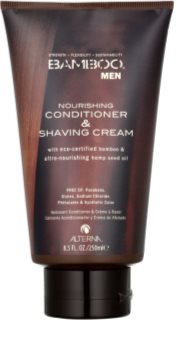 Alterna Bamboo Men condicionador nutritivo e creme de barbear