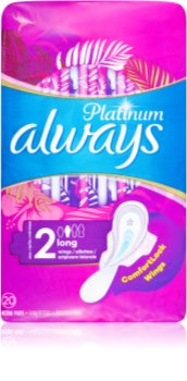 Always Platinum Long Plus serviettes hygiéniques